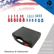 26pcs Inch & Metric Set Nut & Bolt Thread Checker Identifier Thread Gauges Box