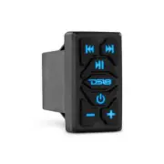 DS18 RKS-BT Waterproof Bluetooth Rocker Switch Audio Streamer W/ Control Panel