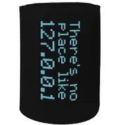 Alcohol Stubby Holder - There Is No Place Like Ip - Funny Novelty Birthday Gift Joke Beer Can Bottle