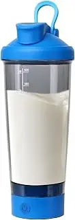 Zasdvn Protein Blender - Mixing Protein Shaker Bottle - Electric 23oz Leak Proof Portable Bottle For Sports Fitness Gym Workout Travel