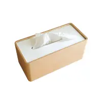 在飛比找松果購物優惠-【日本直送】Lemnos STOCK 木質面紙盒 (白) 衛