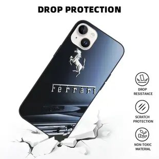 FERRARI 法拉利經典新款手機殼防摔保護套適用於 IPhone 11 13 12 14 15 Pro Max