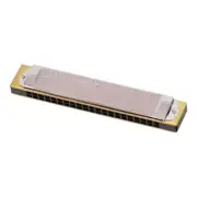 Tombo Premium 21 Tremolo Harmonica Key of B Silver Resin Body New