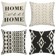 Throw Pillow Covers Home Decor Set of 4 Geometric Arrow Mexico Geometric