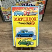 Vintage Lesney Matchbox 64 MG 1100 Superfast In Original Blister Pack NIB