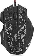 Gaming Mouse, Portable Wired E-Sports Mouse with ColorfulLED Lights, Plug and Play, Ergonomic USB Mouse, Suitable for Game Lovers