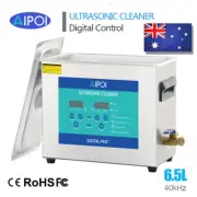 AIPOI Digital Ultrasonic Cleaner 6.5L Jewellery Bath Cleaner with Timer Heater