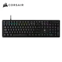 在飛比找Yahoo奇摩購物中心優惠-海盜船CORSAIR K70 CORE 紅軸機械式鍵盤(英文