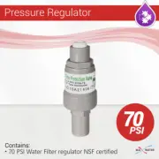 Reverse Osmosis Pressure Reducing limit Valve 70 PSI Water Filter regulator NSF