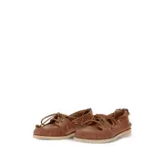 [Golden Goose] Golden Goose Leather Lace-up Loafers 39 IT BROWN