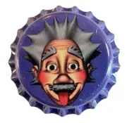 100 Oxygen Absorbing Beer Bottle Caps Brewing Homebrewing Purple Einstein Crown