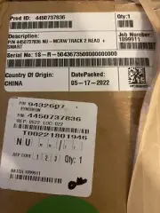 NCR SMART CARD READER NU-MCRW TRACK 2 Read + Smart Part # 4450737836 - Brand New