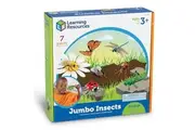 Learning Resources Jumbo Insects - 7 Pieces, Ages 3+ Toddler Learning Toys, Animal Toys for Kids, Preschool Science Learning Toys
