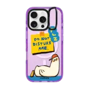 iPhone 16 Pro Impact Ring Stand Case MagSafe Compatible PLZ DO NOT DISTURB ME