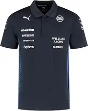 PUMA Williams Racing Formula 1 Men's 2025 Team Polo - Navy