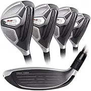 M6 Hybrid M6 Golf Hybrid Golf Club Tool 19/22/25/28 Degree R/S/SR Flexible Graphite Shaft with Head Cover (Color : 22 Flex R)