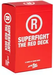 Superfight: Red Deck - R-Rated Standalone Or Expansion, 100 Offensive Cards