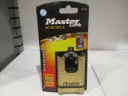 Master Lock - Excell™ Closed Shackle Brass Combination Padlock 58mm