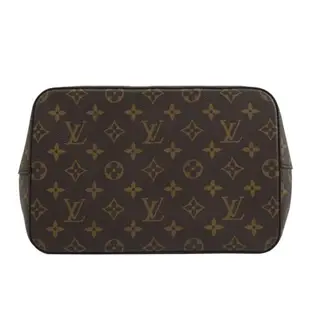 Louis Vuitton LV M44020 Neonoe 經典Monogram肩斜水桶包.黑