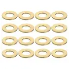 20Pcs Brass Flat Washer, M10x20x1.5mm Brass Washer Assortment for Screws Bolts