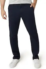 [CHAPS] Men's Big and Tall Khaki Pants - Classic Straight Fit Casual Pant - Comfort Stretch Chinos with Flex Waistband for Men