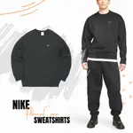 NIKE 長袖 LAB SOLO 男款 黑 大學T 衛衣 小勾 重磅 內刷毛 刺繡 【ACS】 DX1362-010