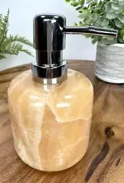 UNIQUE ONYX DISPENSER, Stone Soap Dispenser, Liquid Pump,