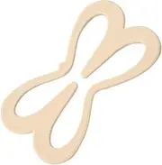[STKARCV] Invisible Underwear Anti Slip Buckle Adjustable Anti Slip Bra Anti Drop Strap Transparent Underwear Anti Slip Shoulder(02)