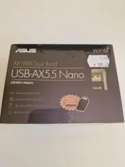 Asus AX1800 Dual Band USB-AX55 Nano USB WiFi 6 Adapter Brand New Sealed