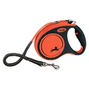 Flexi Retractable Xtreme Tape Dog Lead Orange 5m-M