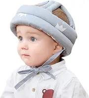[Ylucky] Cute Baby Safety Helmet Toddler Head Protection Adjustable Baby Bumper Hat Head Cushion Helmet Bumper Bonnet