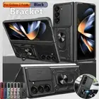 Case For Samsung Galaxy Z Fold6 Fold5 4 Magnetic Armor Bracket Slide Hard Cover