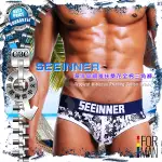 SEEINNER海洋島嶼風扶桑花全棉三角褲 激凸性感 型男狂潮 BF0067