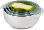 [Joseph Joseph] Nest 9 Plus, 9-Piece Nesting Set - Opal