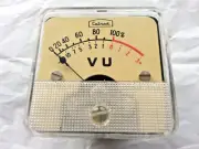 NOS-NIB Calrad Square Panel VU Meter