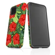 For Google Pixel 4 XL Case Armour Protective Cover Plant Garden