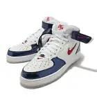 Nike Air Force 1 Mid QS MENS 9.5, WMNS 11, 'Independence Day DH5623-101