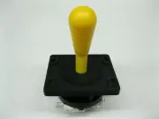 NEW 100% HAPP JOYSTICK COMPETITION 8 WAY YELLOW ARCADE MAME JAMMA MULTICADE