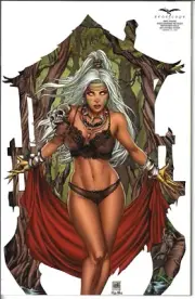 Robyn Hood Baba Yaga 2022 Krome Gold Exclusive Zenescope EB102