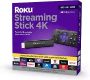 Roku Streaming Stick 4K/HDR/ with Roku Voice Remote