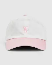 Stonewashed Contrast Cap Pink