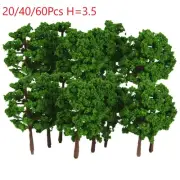 Model Tree Architecture Tree Plastic Railway Sand Table Scenery Train 3.5CM