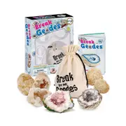Kaper Kidz Break Your Own Geodes Discovery Tool Kit Kids/Childrens Toy 8Y+