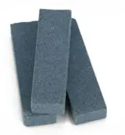 3 Pieces Knife Sharpening Stone 240 Grit Grinding Block Silicon Carbide Stone