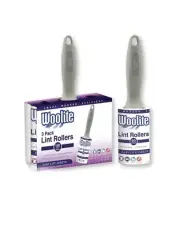 New Lint Rollers 3-Pack Keep Clothing Lint Fuzz Hair Free Pet Hair 180 Sheets