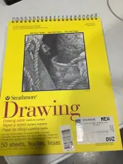 Strathmore Drawing Paper 300 Series 50 Sheets 15 x 11 inches in spiral book New
