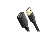 UGreen USB 3.0 A Male to Female Extension Cable - 1.5m (Black)