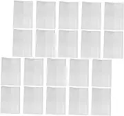 Veemoon High Transparency Plastic Book Covers 20pcs Book Sleeves for Notebooks Textbooks