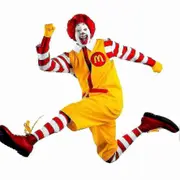 Mcdonald's Cosplay Costume Halloween Carnival Adult XXL