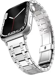CZKE For Apple Watch Band Ultra Ultra2 49mm S10 42MM 46MM Series 9 8 7 45mm 41mm Stainless Steel Bracelet Se 6 5 4 44mm 40mm 42mm 38MM Strap Watchbands